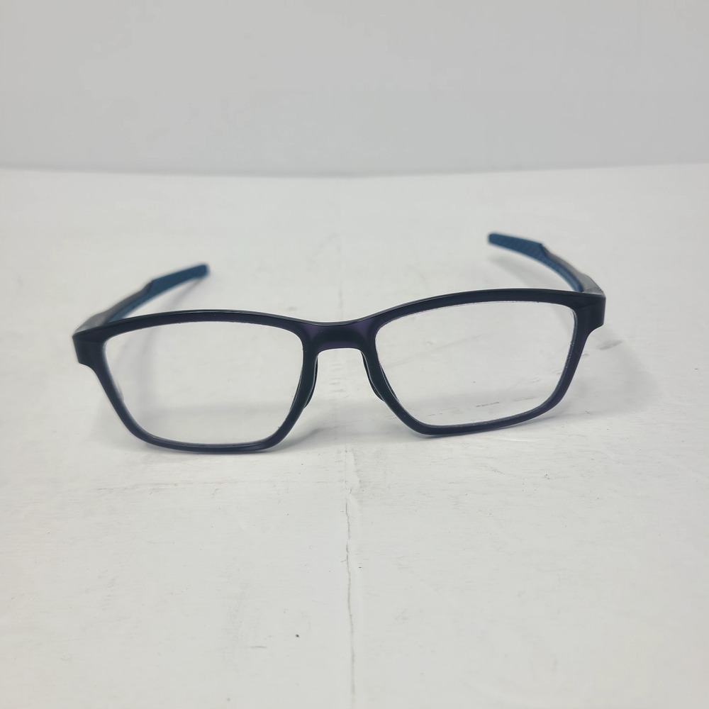 Oakley Metalink Eyeglasses Frames OX8153-0755 Satin Grey Smoke / Black 55-17-136